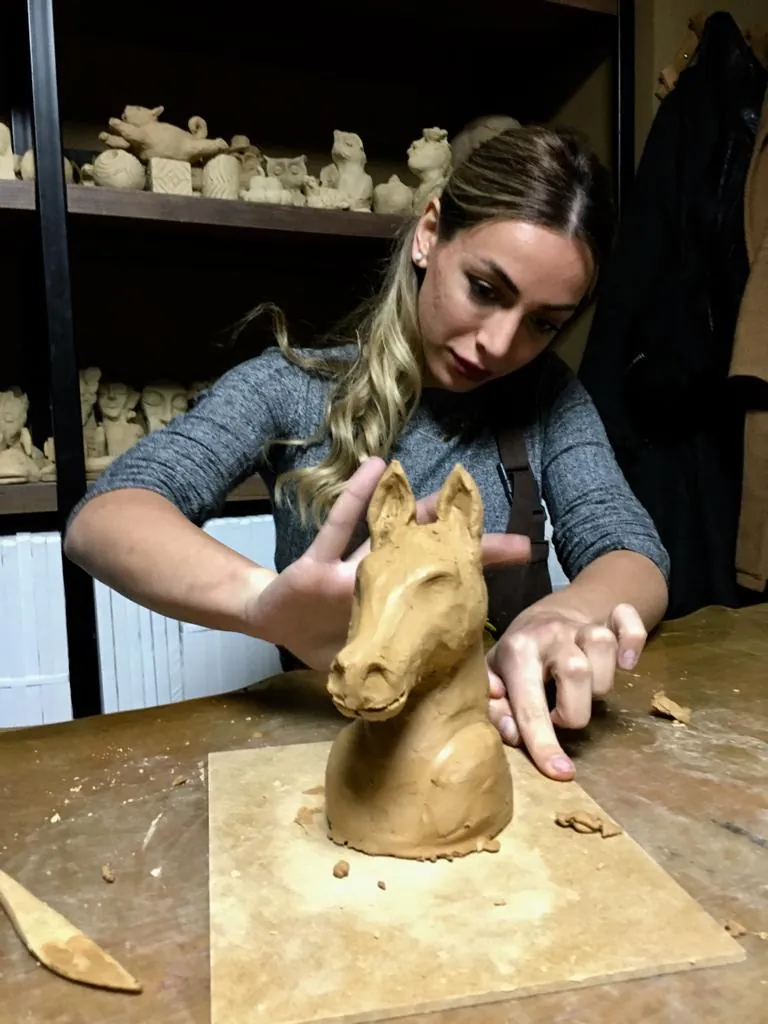 HEYKEL ATÖLYESİ çalışması - FD Sanat Merkezi Kadıköy
