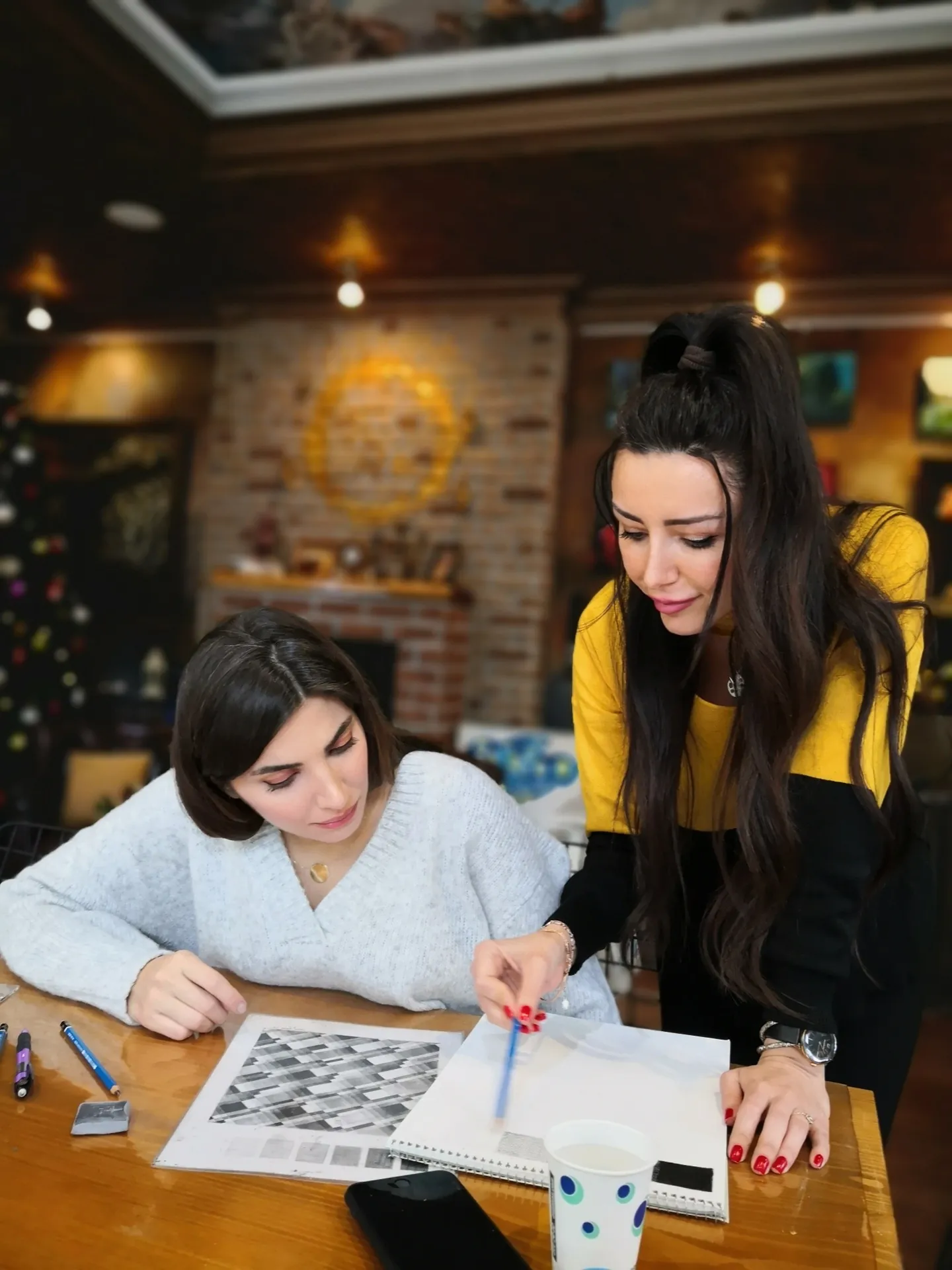 RESİM KURSU çalışması - FD Sanat Merkezi Kadıköy