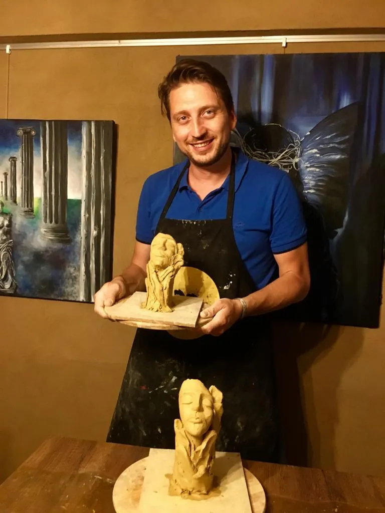 HEYKEL ATÖLYESİ çalışması - FD Sanat Merkezi Kadıköy