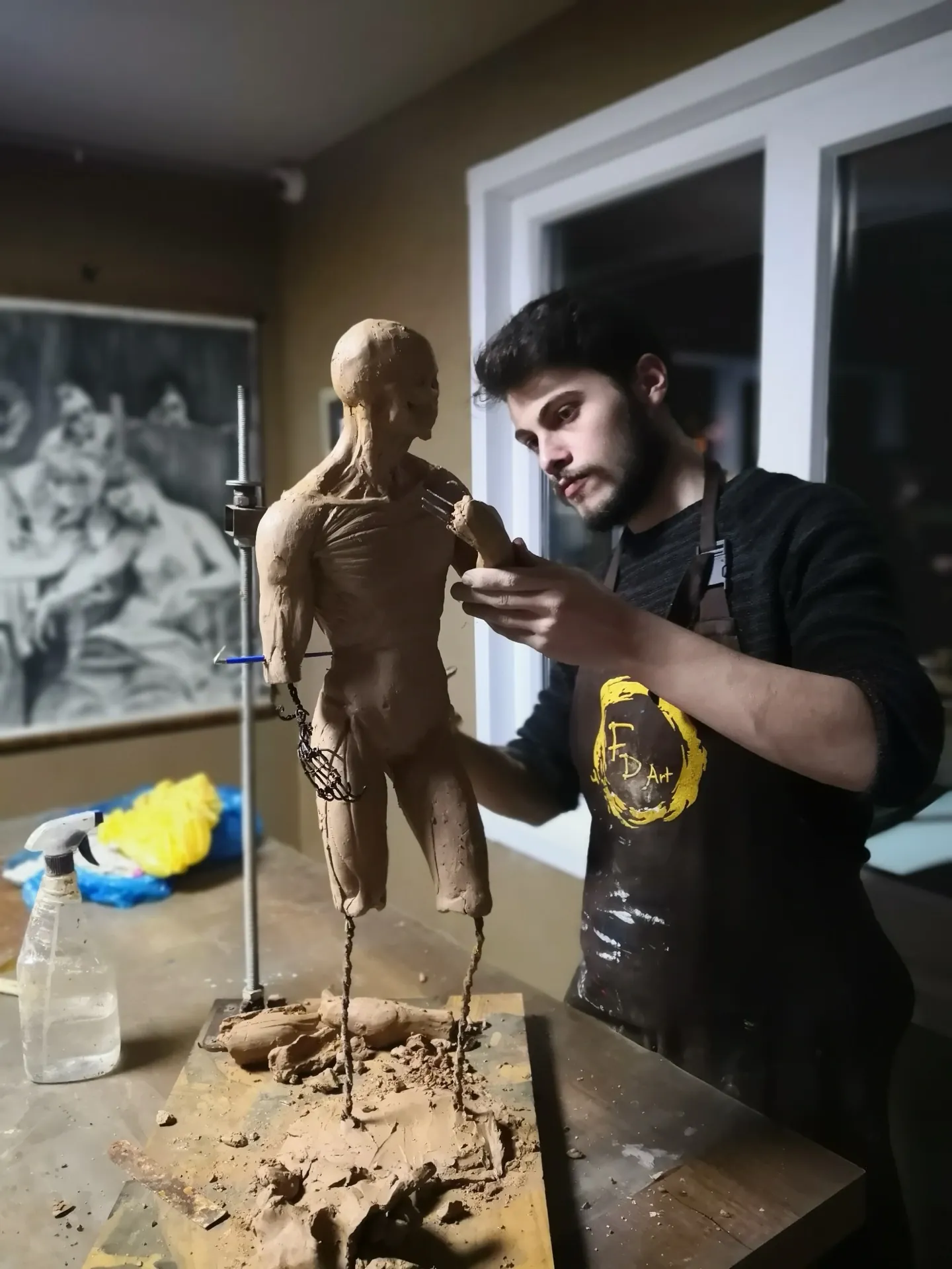 HEYKEL ATÖLYESİ çalışması - FD Sanat Merkezi Kadıköy