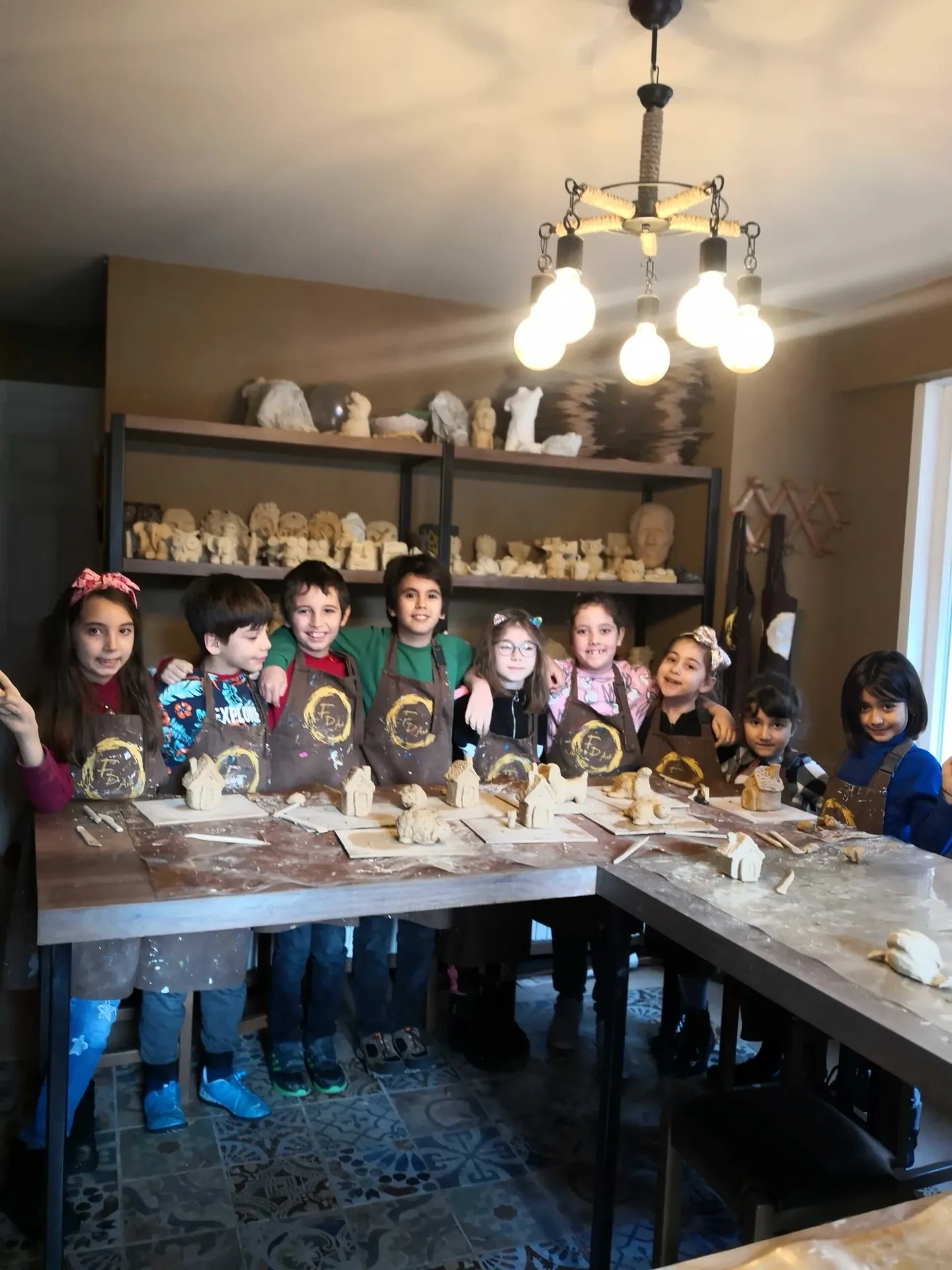 HEYKEL ATÖLYESİ çalışması - FD Sanat Merkezi Kadıköy