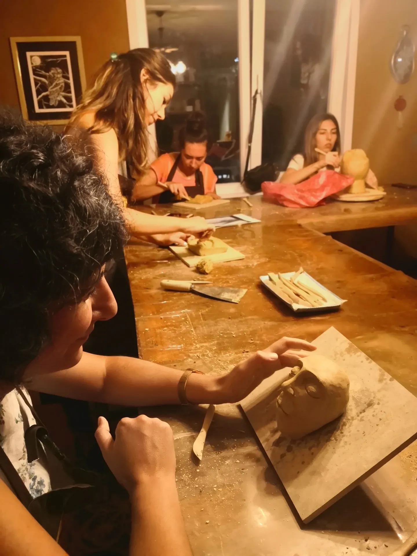 HEYKEL ATÖLYESİ çalışması - FD Sanat Merkezi Kadıköy