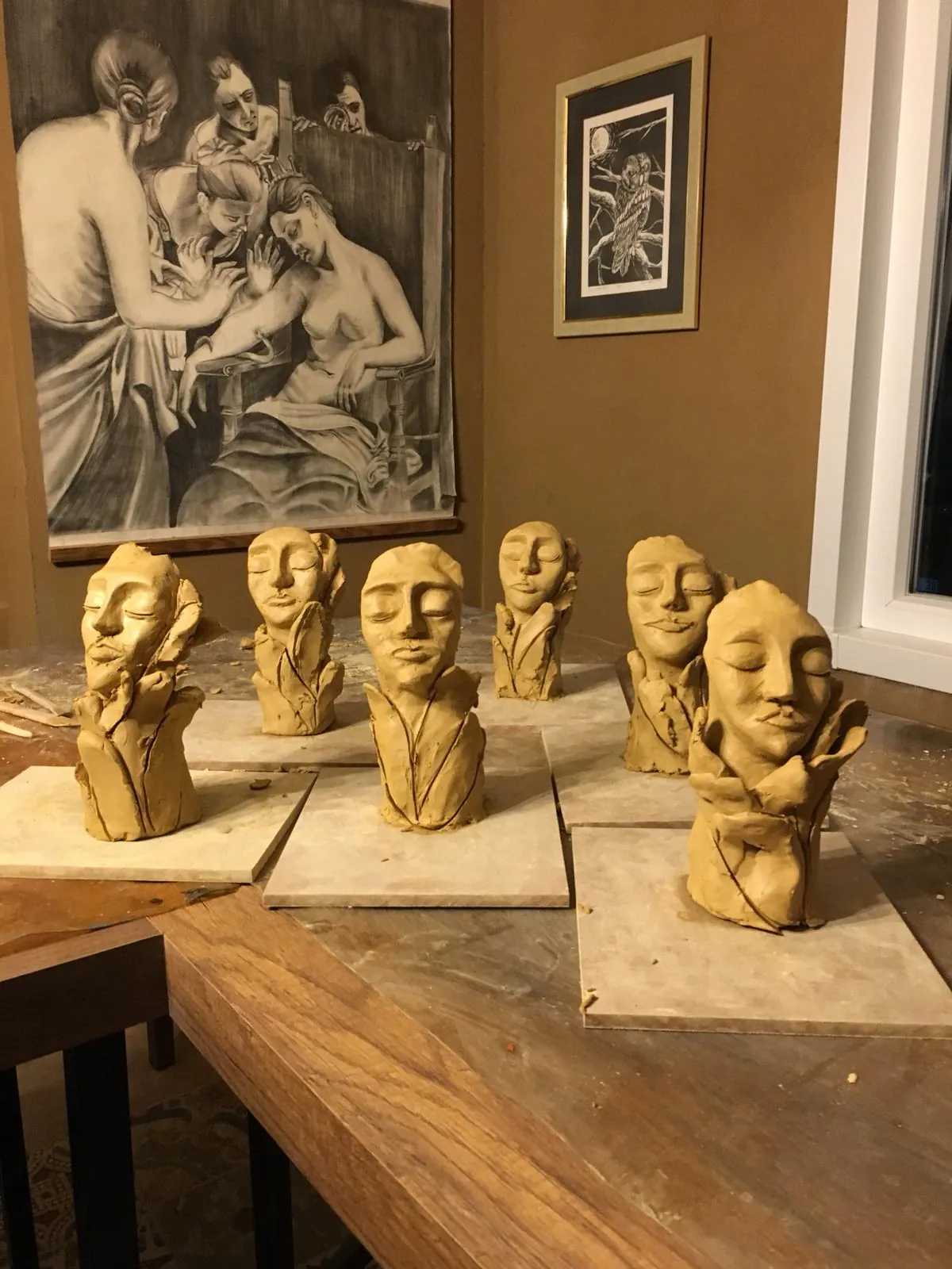 HEYKEL ATÖLYESİ çalışması - FD Sanat Merkezi Kadıköy