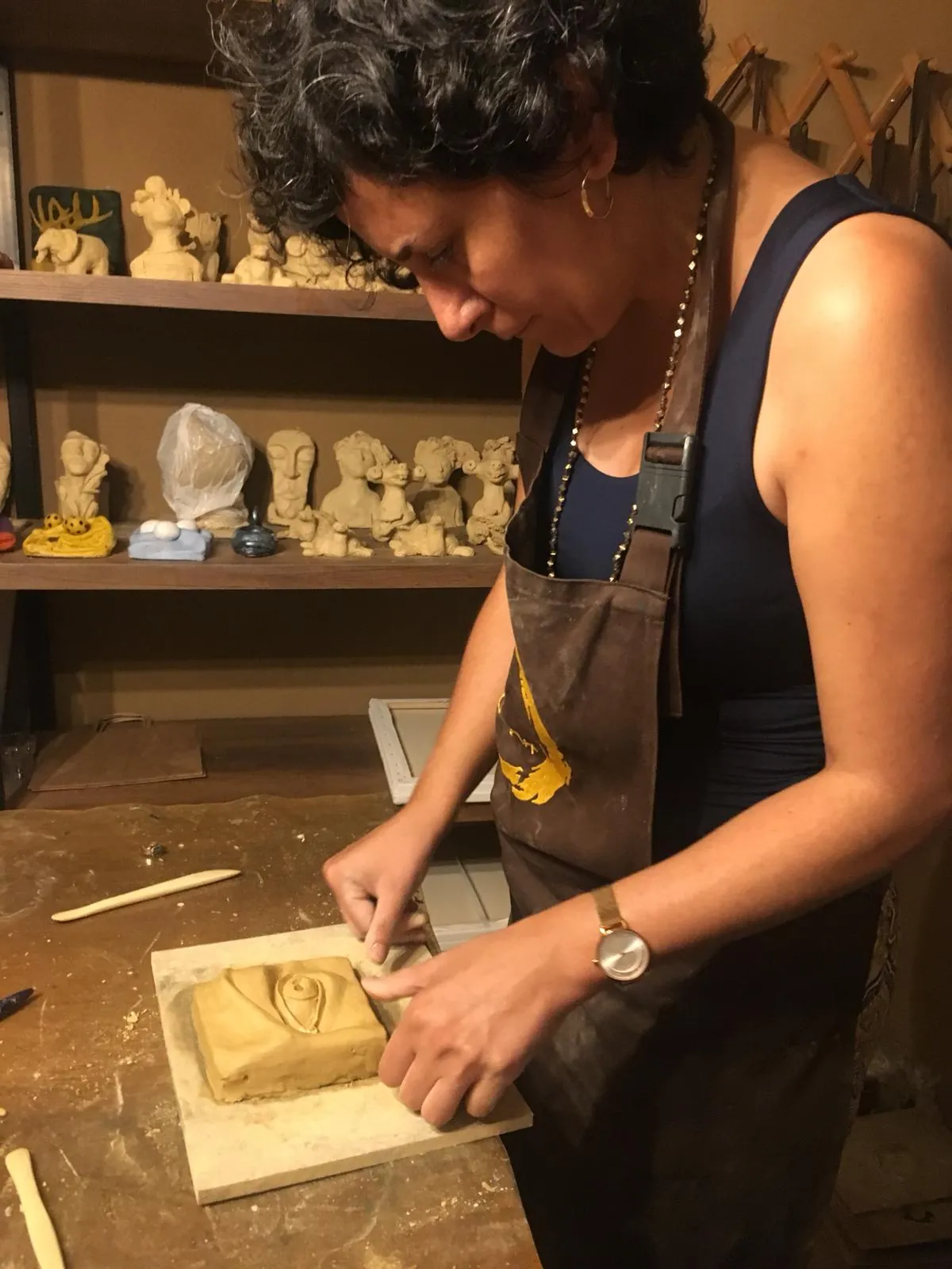 HEYKEL ATÖLYESİ çalışması - FD Sanat Merkezi Kadıköy