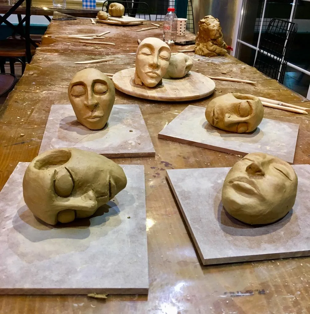 HEYKEL ATÖLYESİ çalışması - FD Sanat Merkezi Kadıköy