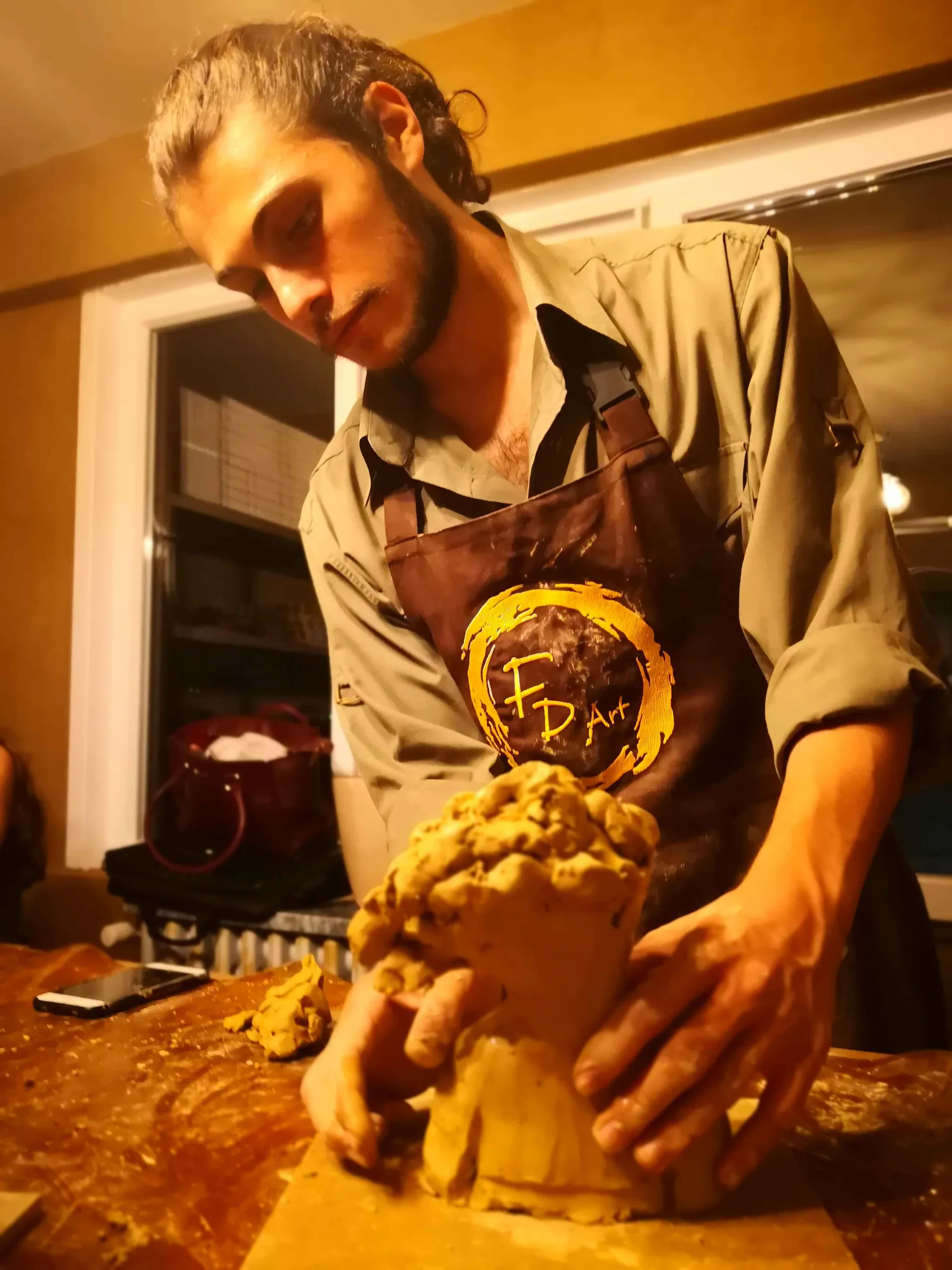 HEYKEL ATÖLYESİ çalışması - FD Sanat Merkezi Kadıköy