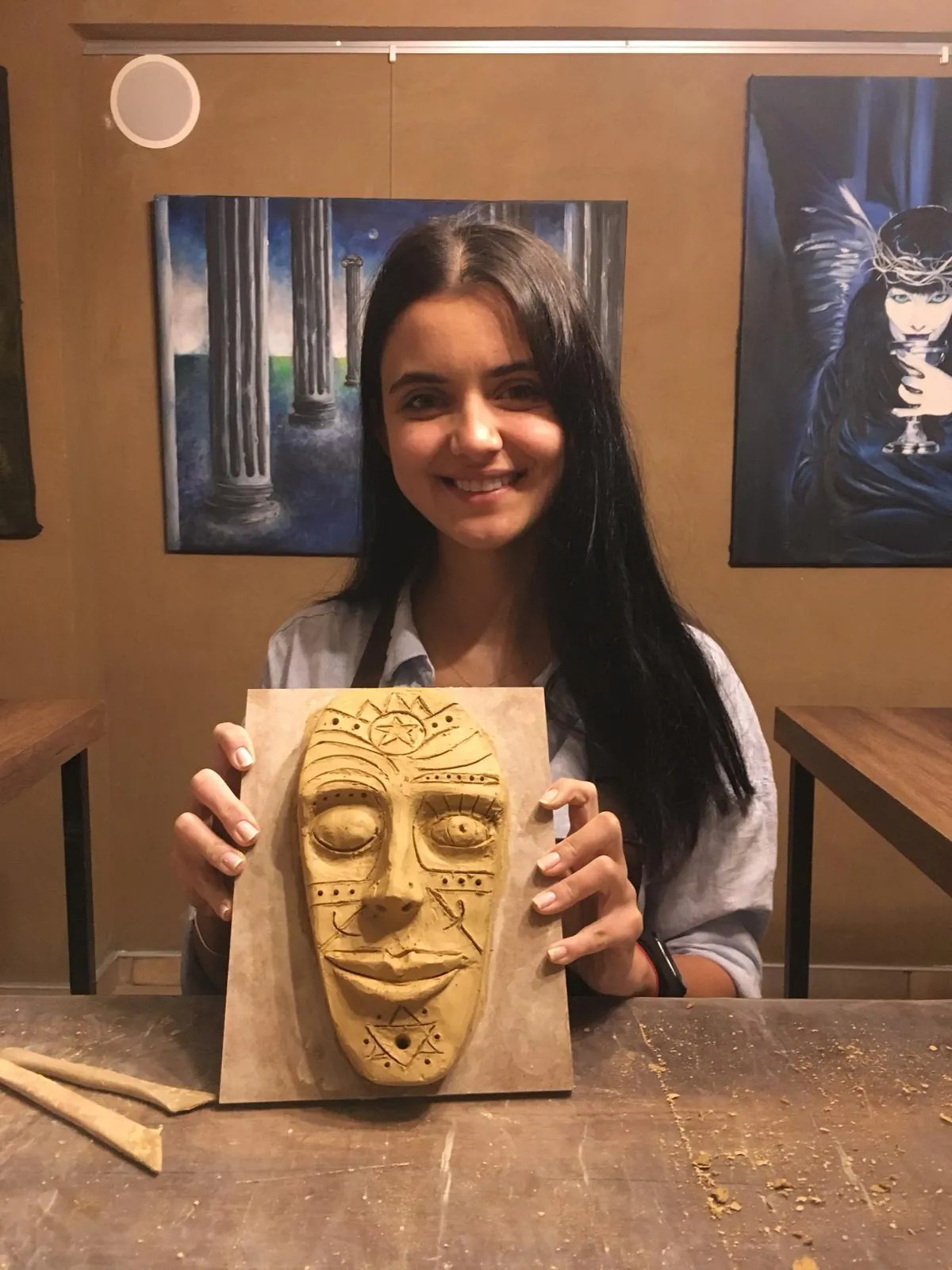 HEYKEL ATÖLYESİ çalışması - FD Sanat Merkezi Kadıköy