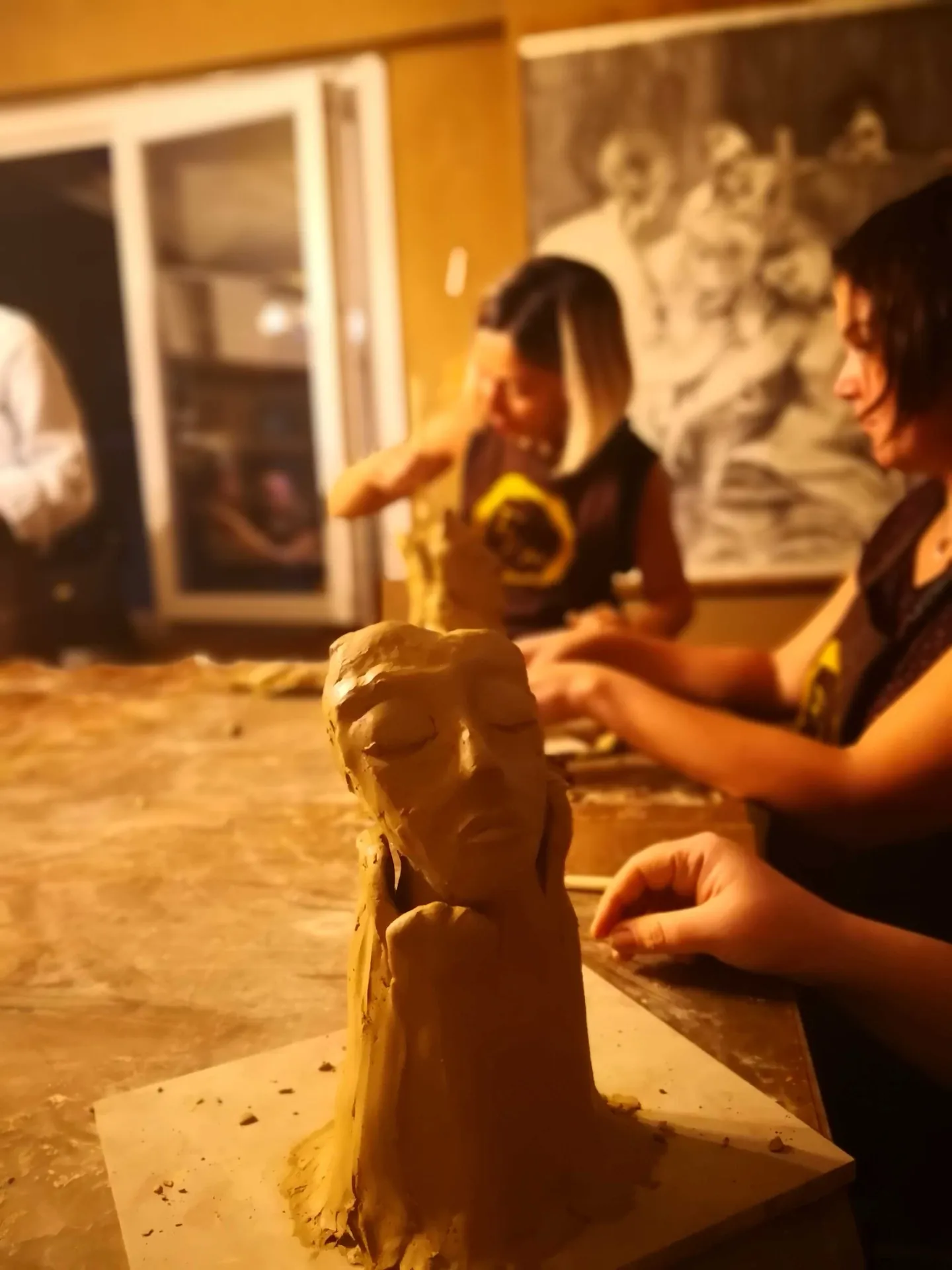 HEYKEL ATÖLYESİ çalışması - FD Sanat Merkezi Kadıköy