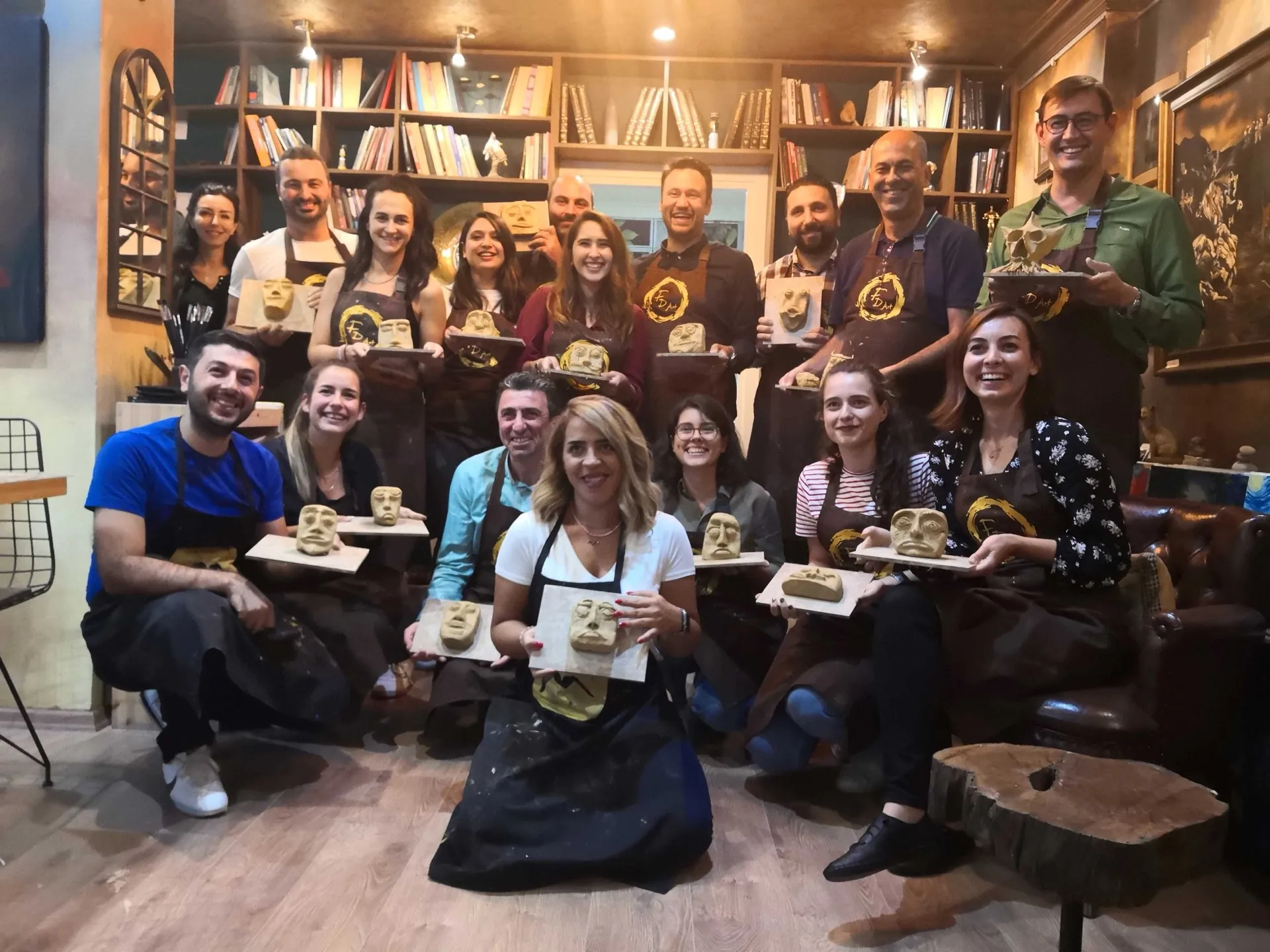 HEYKEL ATÖLYESİ çalışması - FD Sanat Merkezi Kadıköy