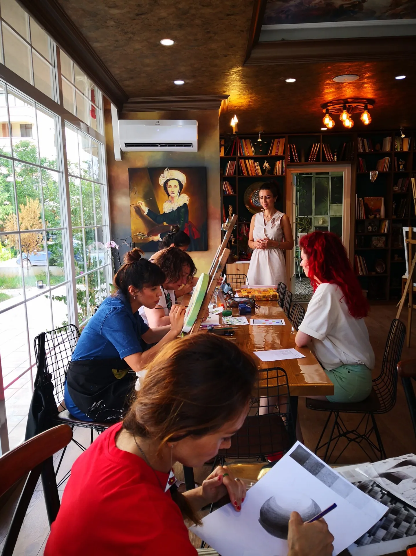 RESİM KURSU çalışması - FD Sanat Merkezi Kadıköy