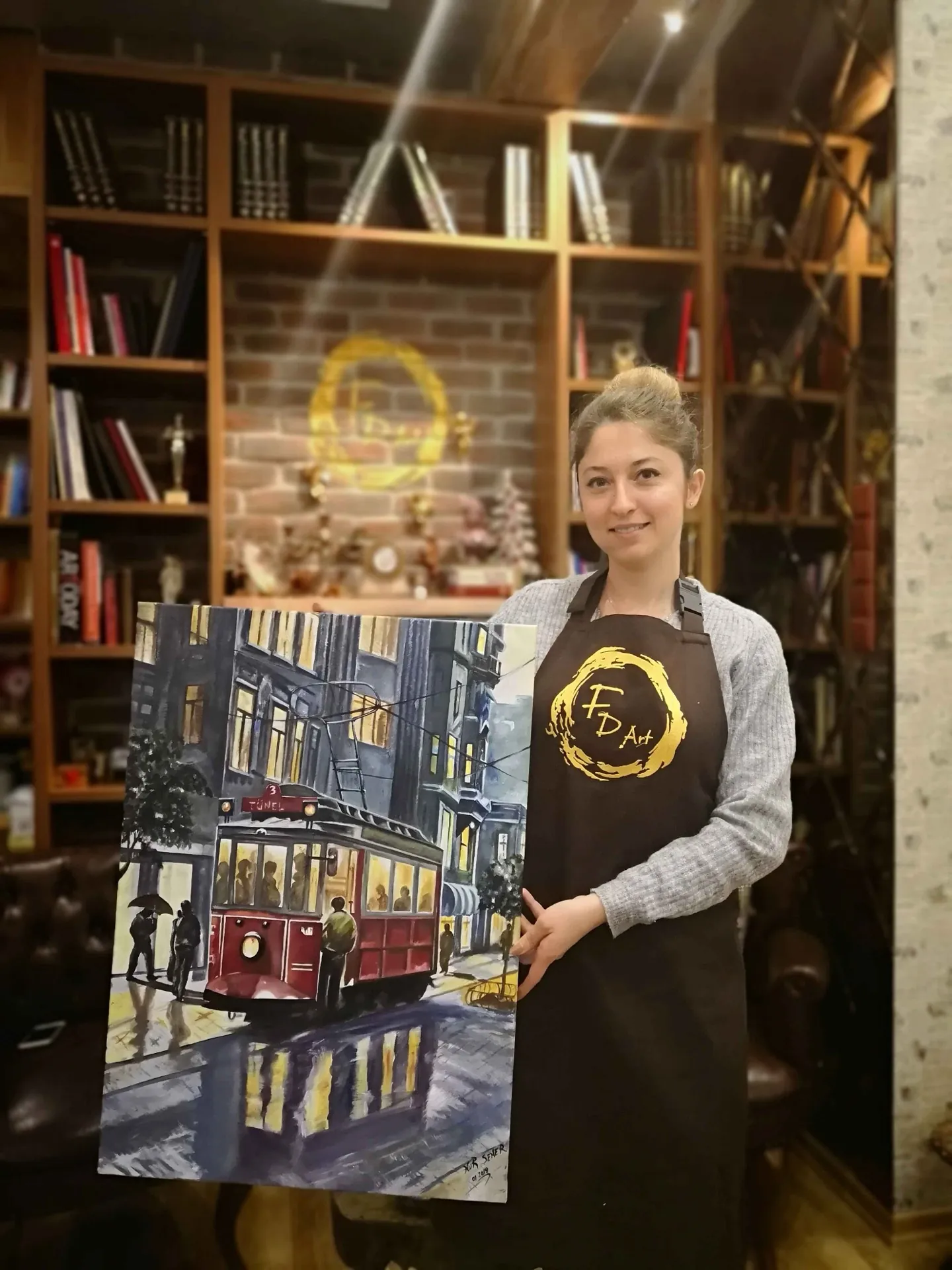 RESİM KURSU çalışması - FD Sanat Merkezi Kadıköy