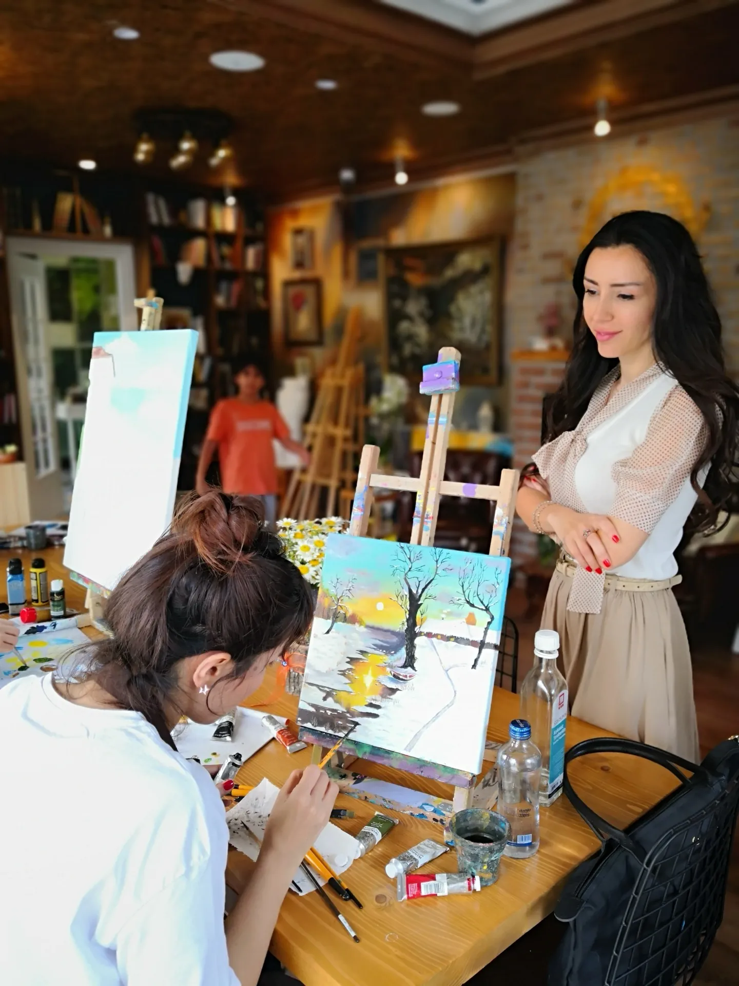 RESİM KURSU çalışması - FD Sanat Merkezi Kadıköy