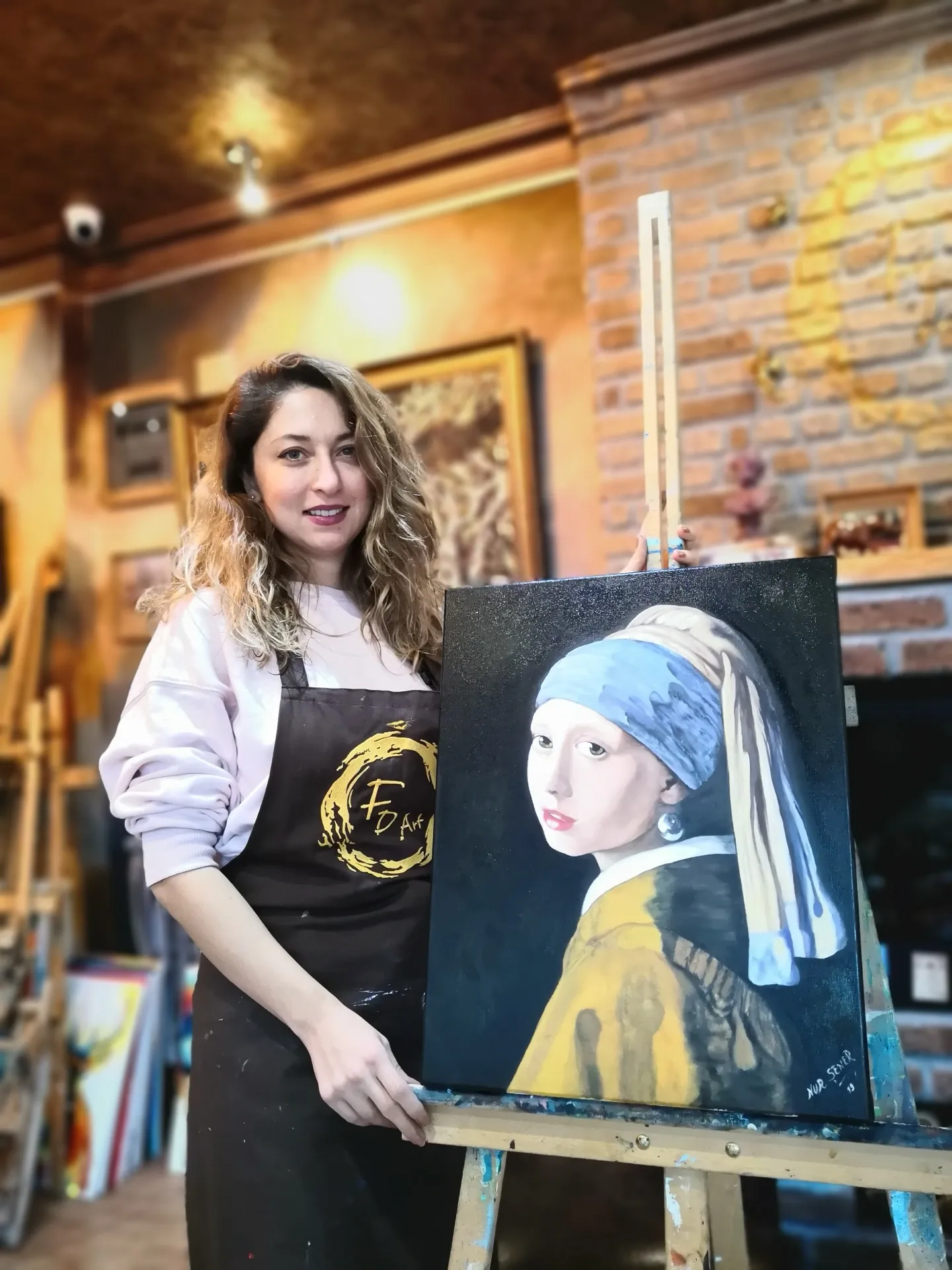 RESİM KURSU çalışması - FD Sanat Merkezi Kadıköy