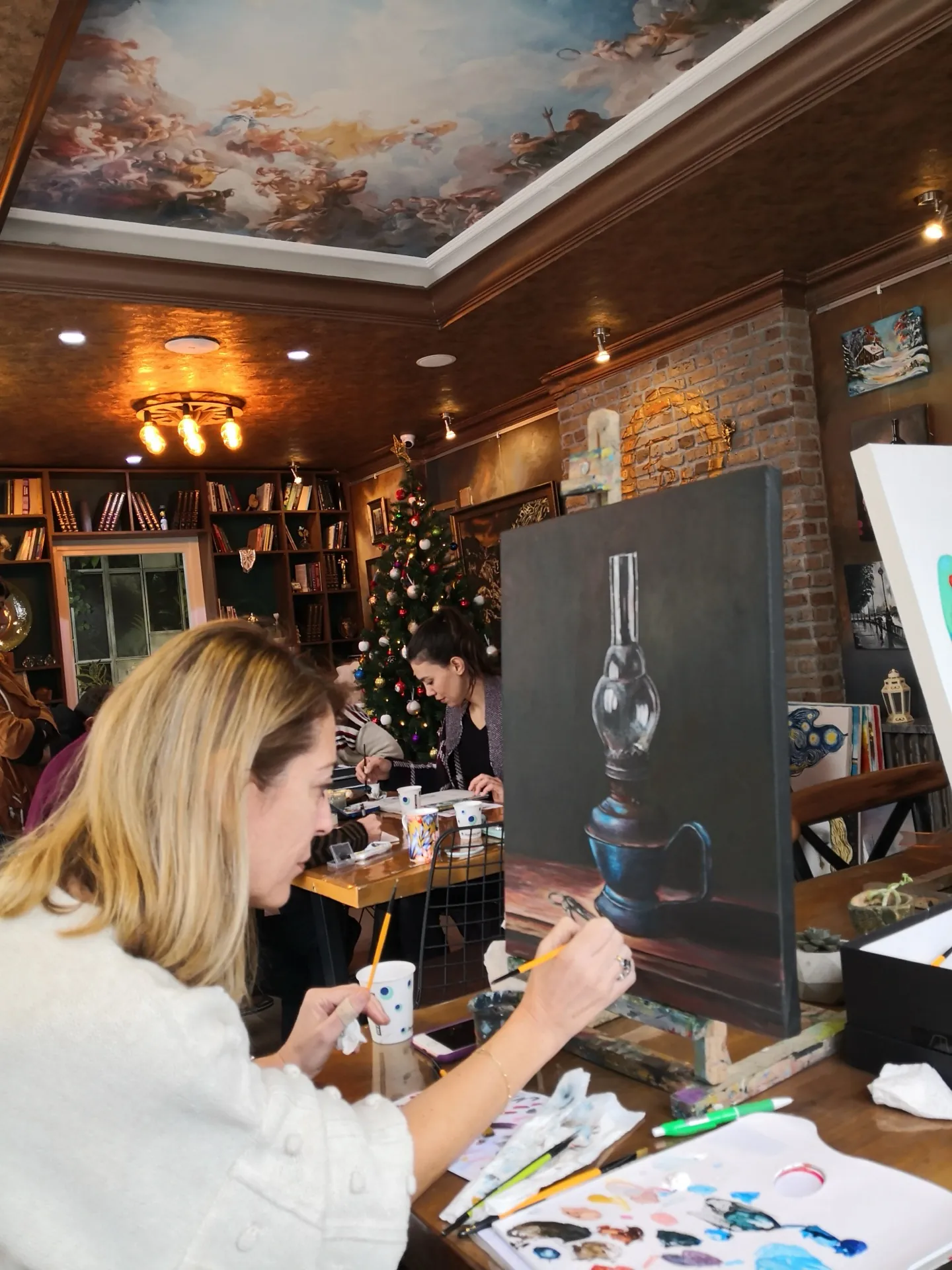 RESİM KURSU çalışması - FD Sanat Merkezi Kadıköy