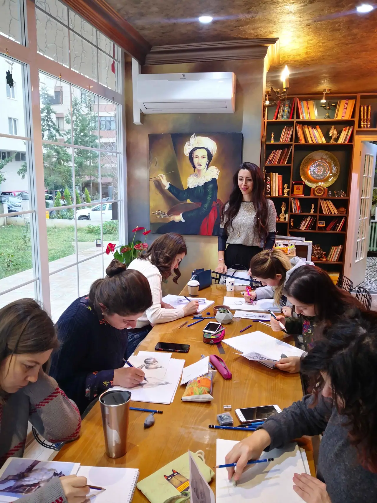 RESİM KURSU çalışması - FD Sanat Merkezi Kadıköy